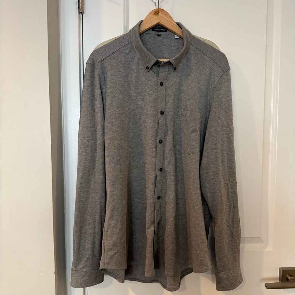 Paisley & Gray Men's Gray Oxford Shirt